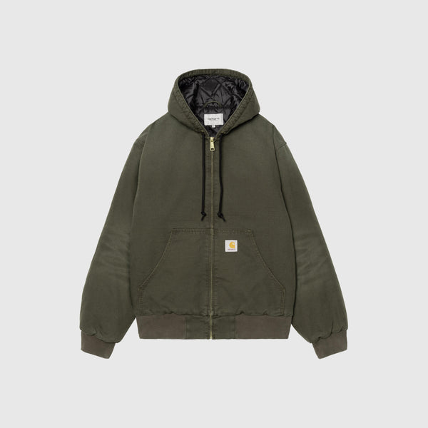 Carhartt OG Active Jacket - Olive Stone Canvas - Front