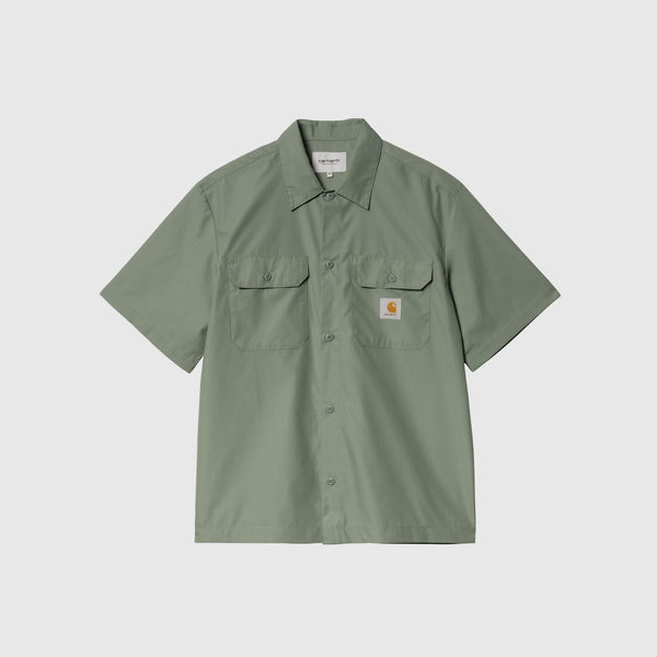 Carhartt WIP S/S Craft Shirt - Park - Front