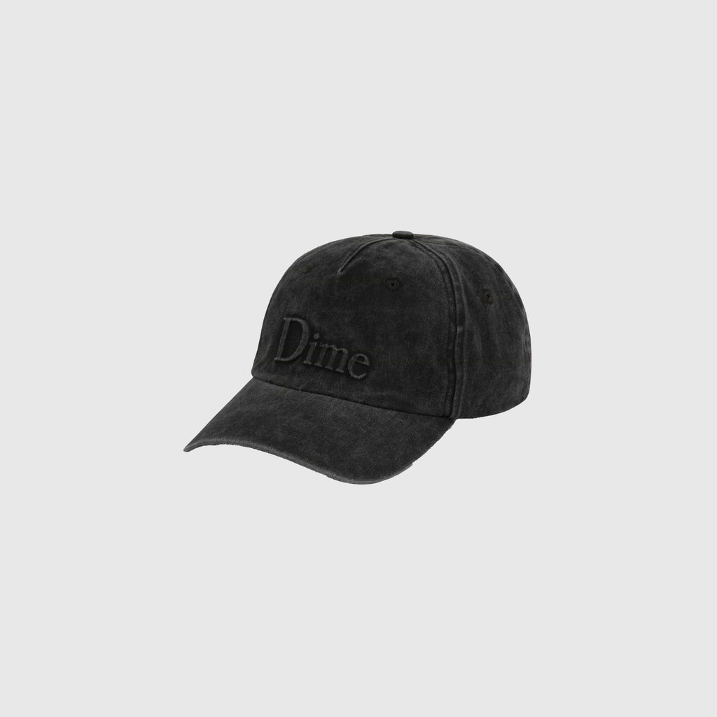 Dime Classic Embossed Uniform Cap - Charcoal Washed