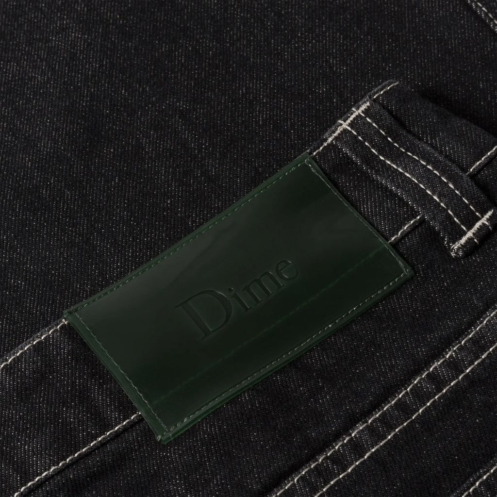 Dime Classic Relaxed Denim Pants - Black Rinsed