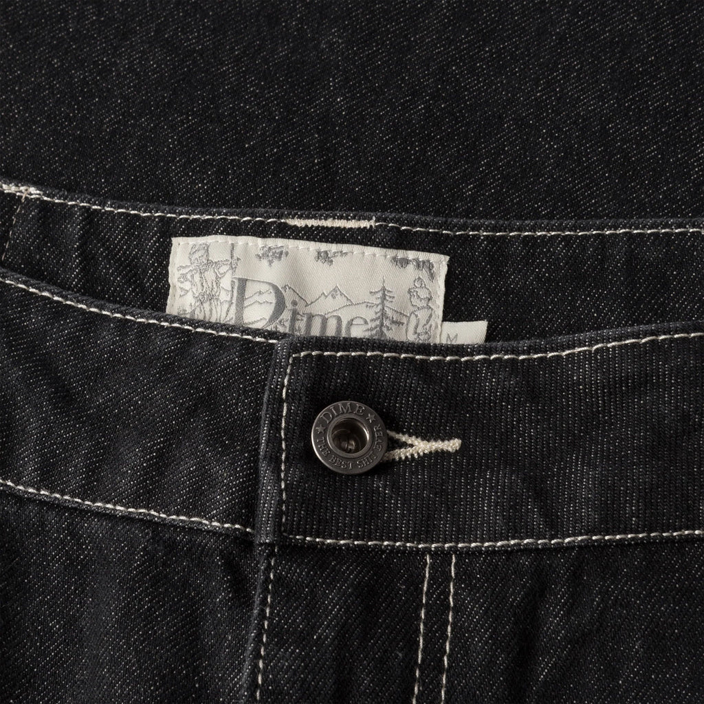 Dime Classic Relaxed Denim Pants - Black Rinsed