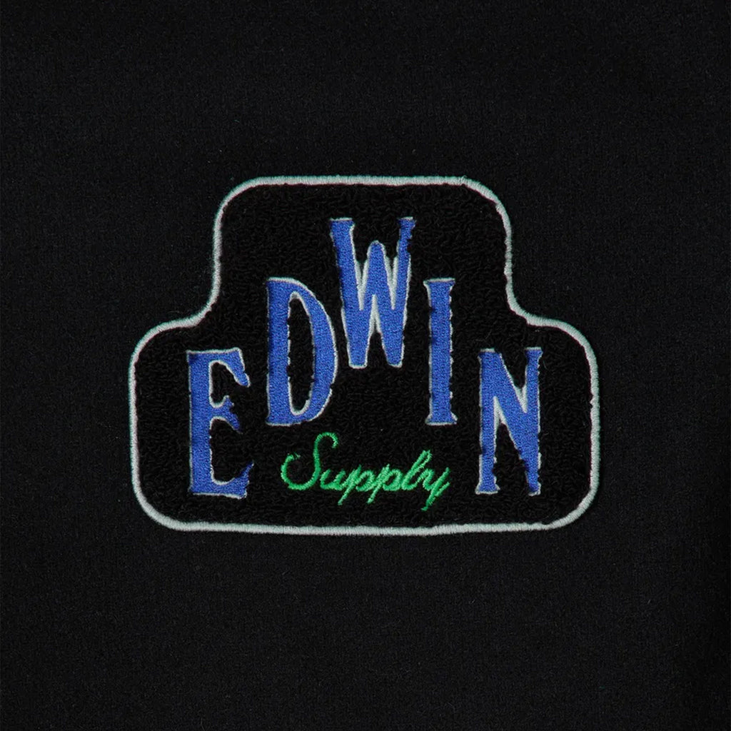 Edwin Angels Jacket - Black Unwashed