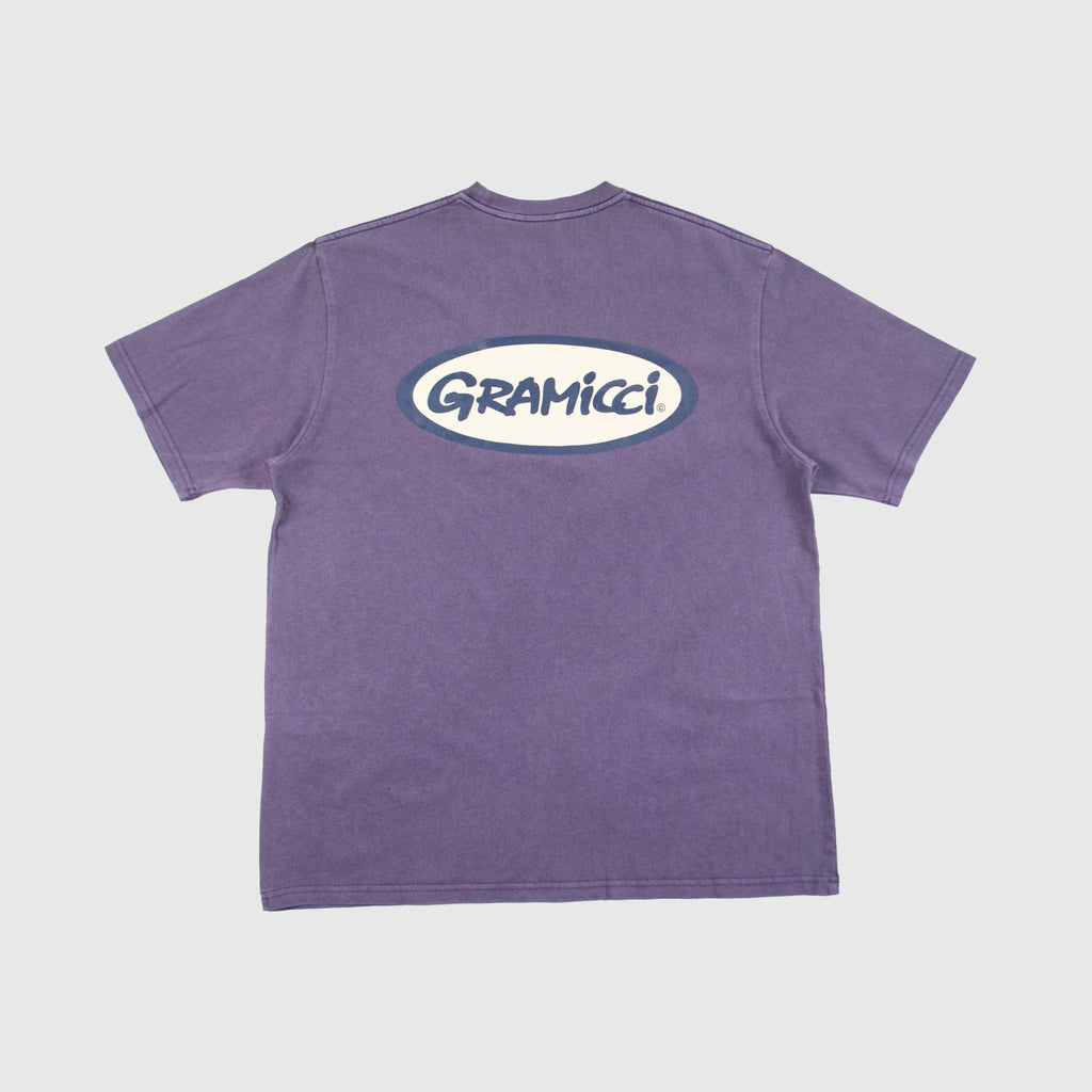 Gramicci Oval Tee - Purple Pigment - Back