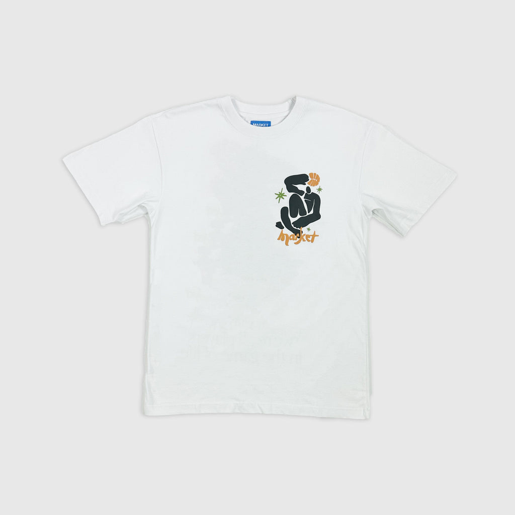 Market Game Of Life Tee - White - Front