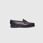 Sebago Classic Dan Leather Loafers - Brown Burgundy
