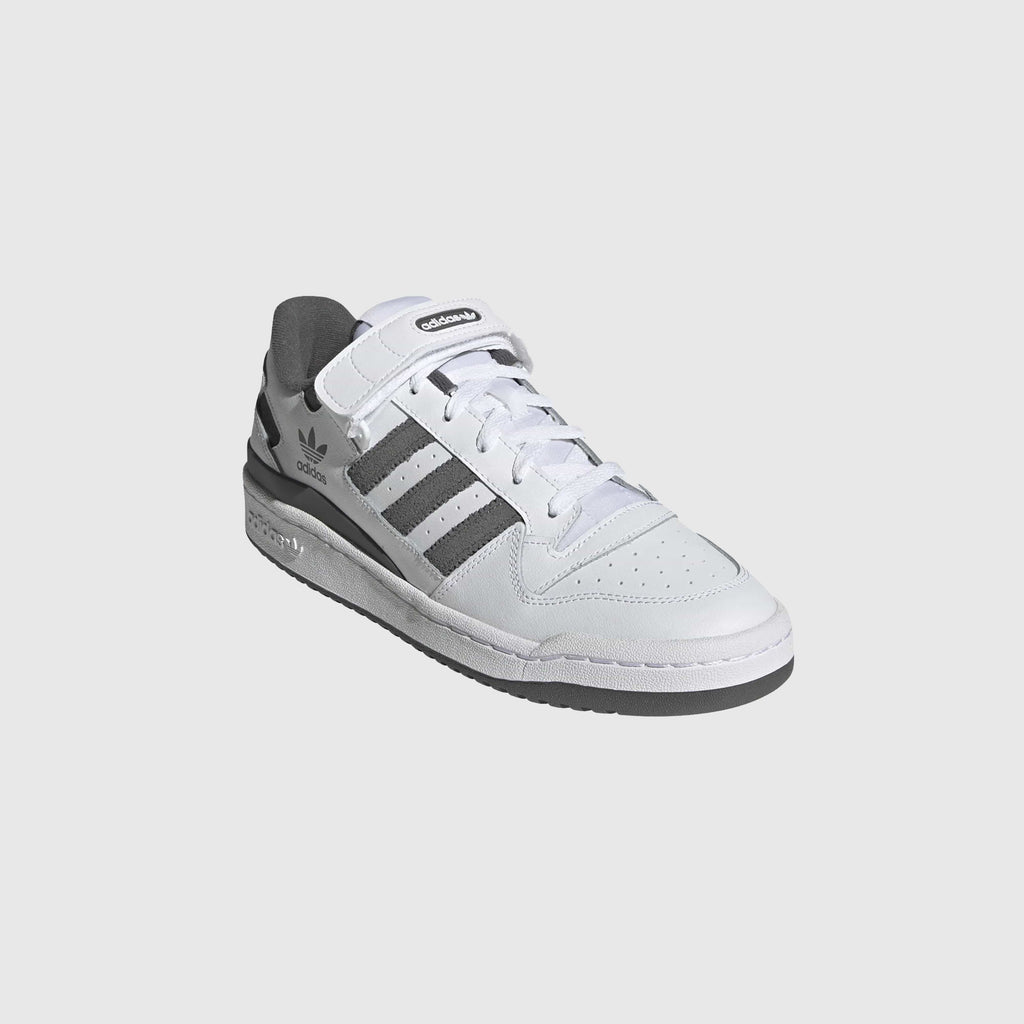 Adidas Forum Low - White / Four Grey / White Front Toebox