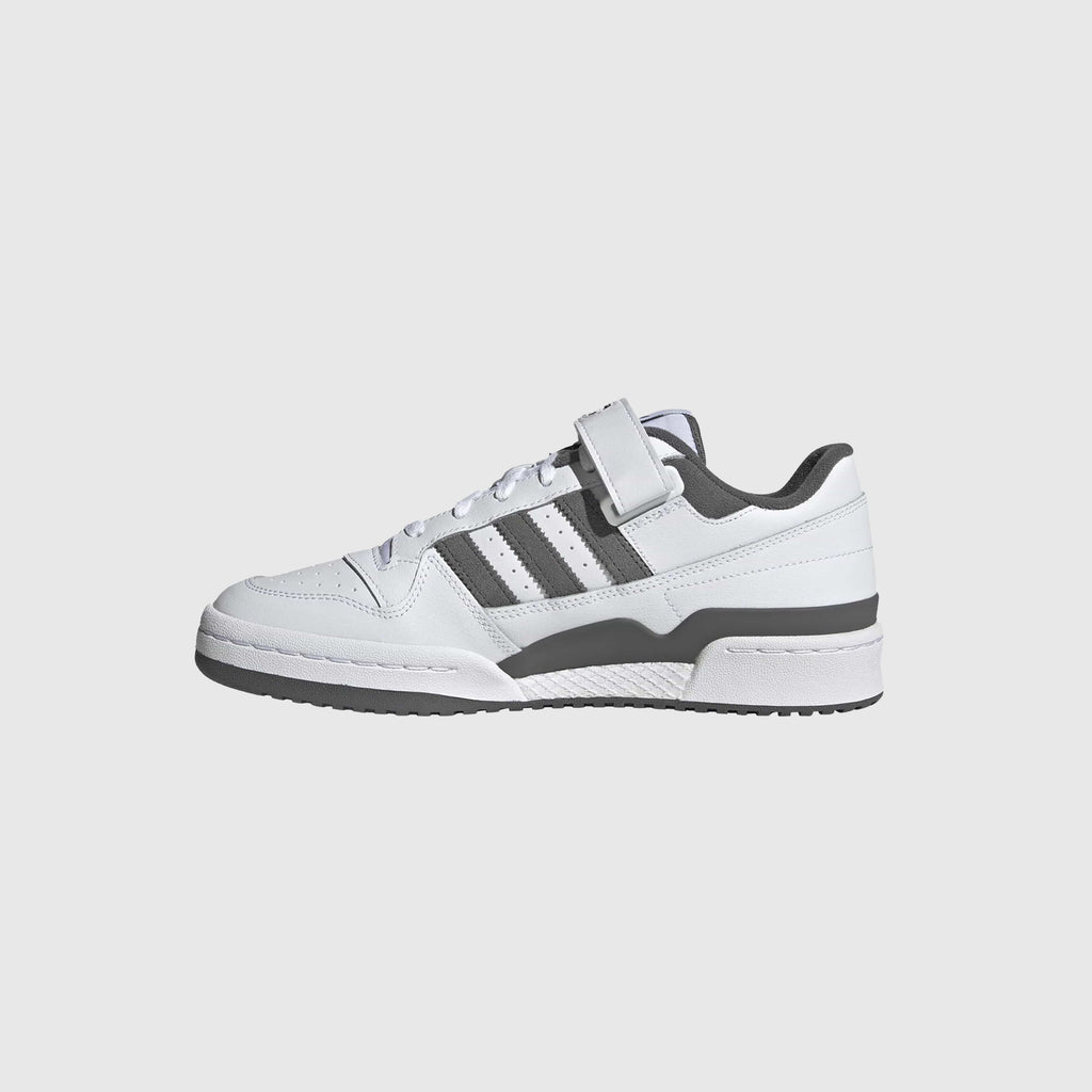 Adidas Forum Low - White / Four Grey / White Side