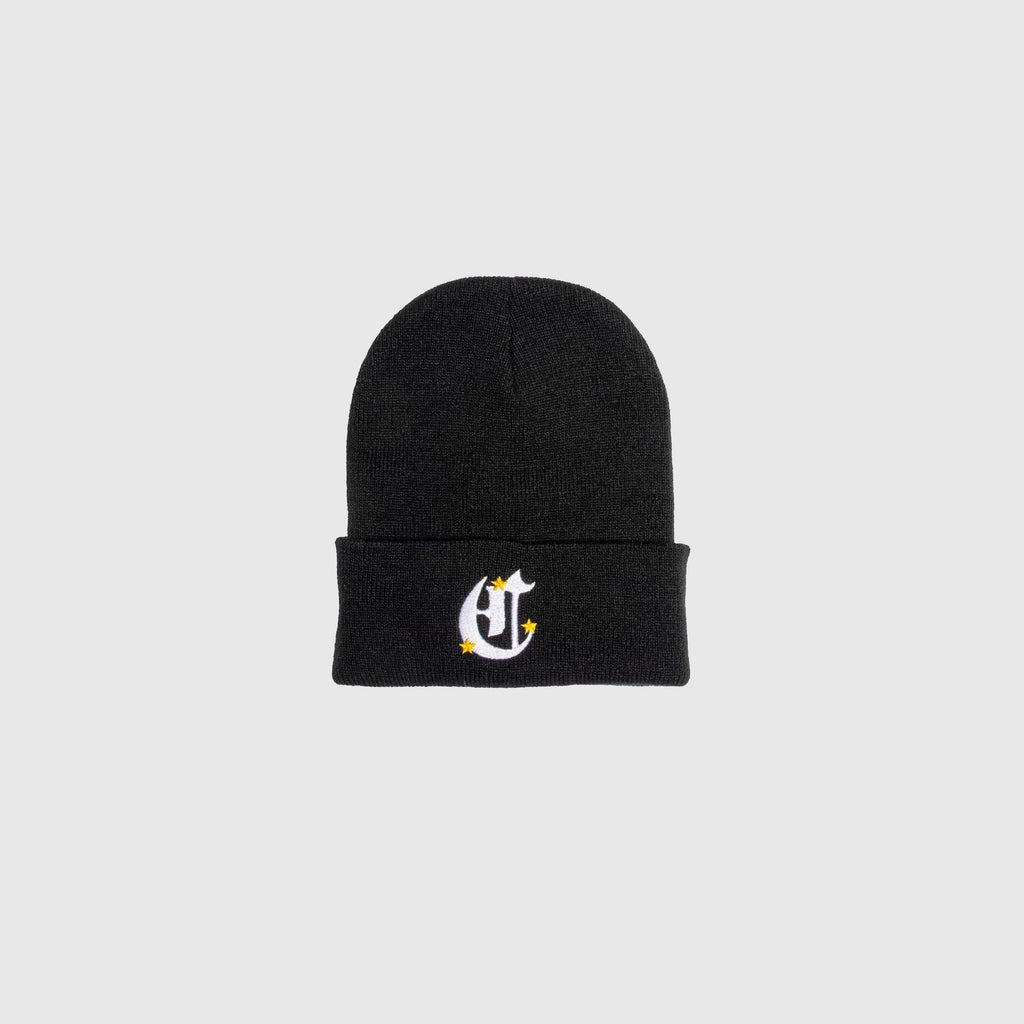Carrots Old English Beanie - Black - Front