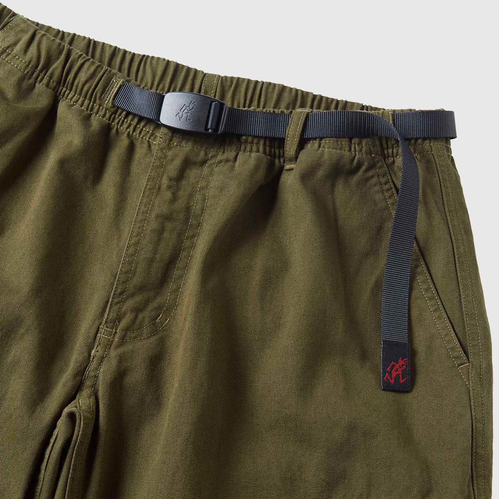 Gramicci Cargo Pant - Deep Green - Front Close Up