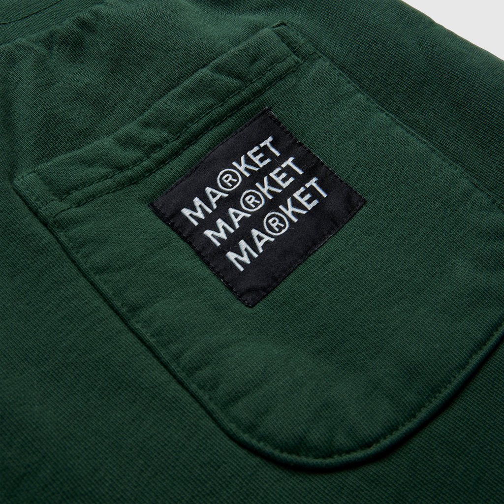 Market Cosmo Market Sweatpants - Evergreen - Close Up
