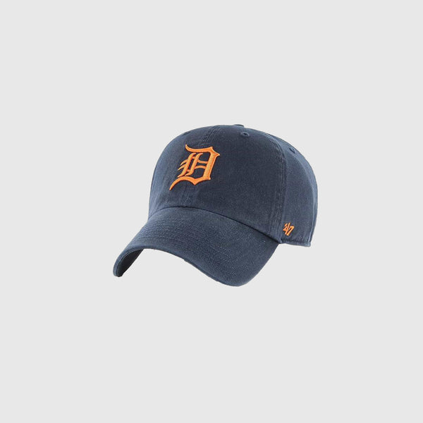 47 Brand Detroit Tigers Clean Up Cap - Navy / Orange