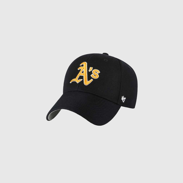 47 Brand Oakland Athletics MVP Cap - Black - Front