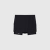 Acid Running 2-in-1 Shorts - Black - Front