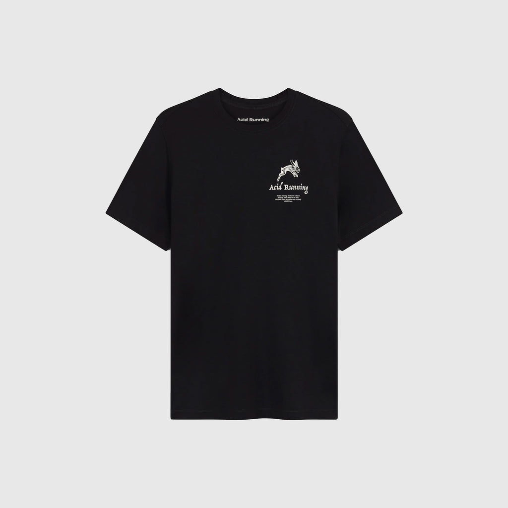 Acid Running A Runners Dream T-Shirt - Black - Front