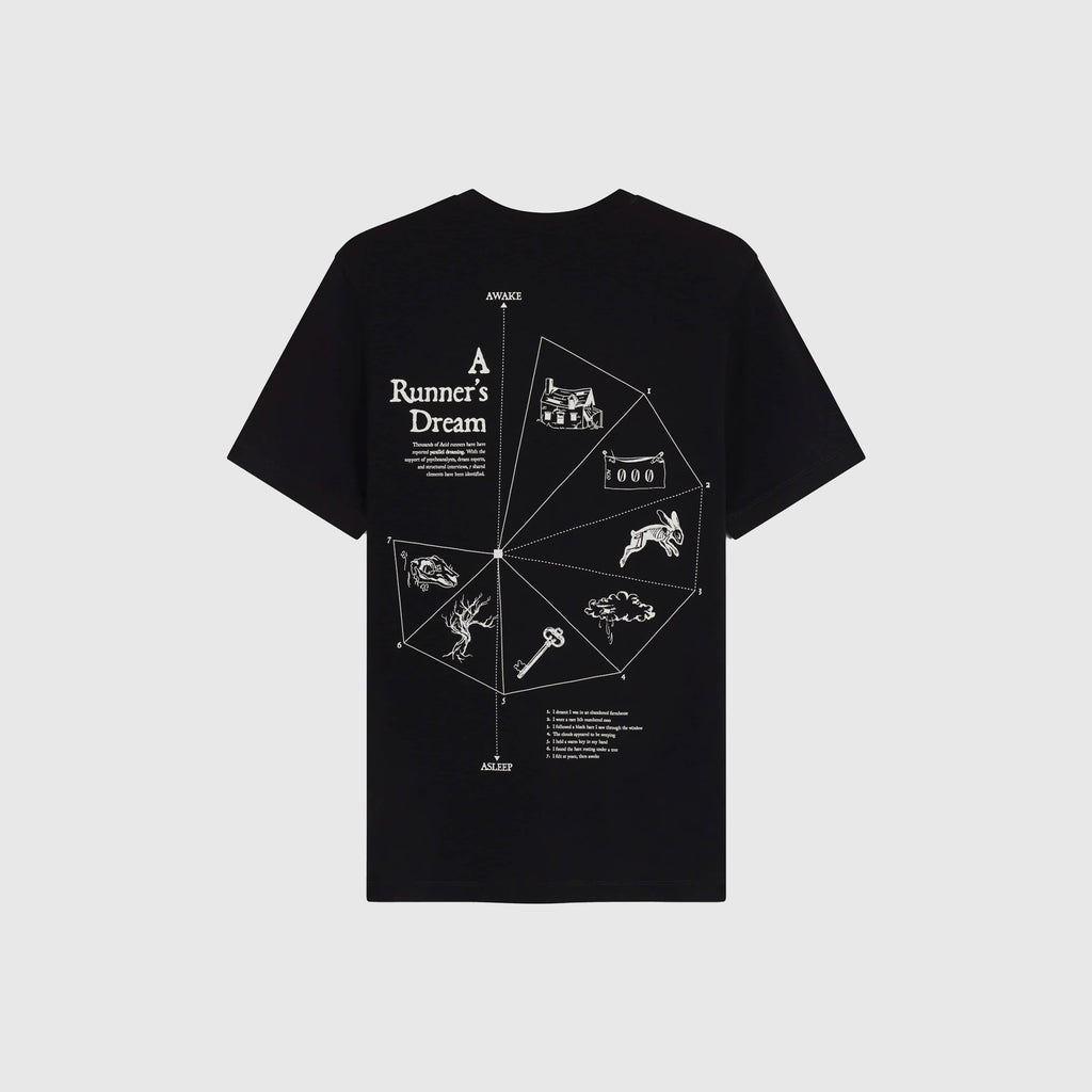 Acid Running A Runners Dream T-Shirt - Black - Back