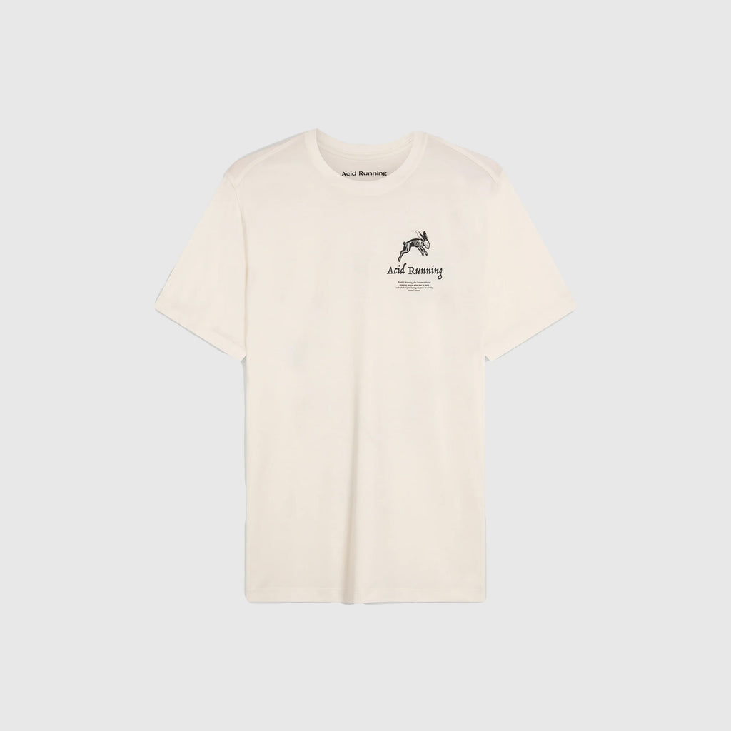 Acid Running A Runners Dream T-Shirt - Bone - Front