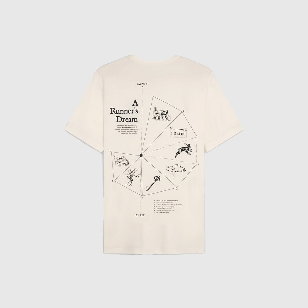 Acid Running A Runners Dream T-Shirt - Bone - Back