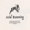 Acid Running A Runners Dream T-Shirt - Bone - Front Close Up