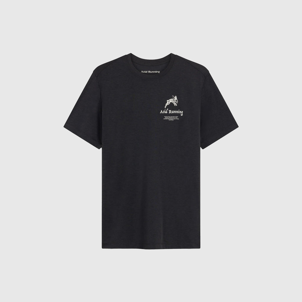 Acid Running A Runners Dream T-Shirt - Graphite - Front