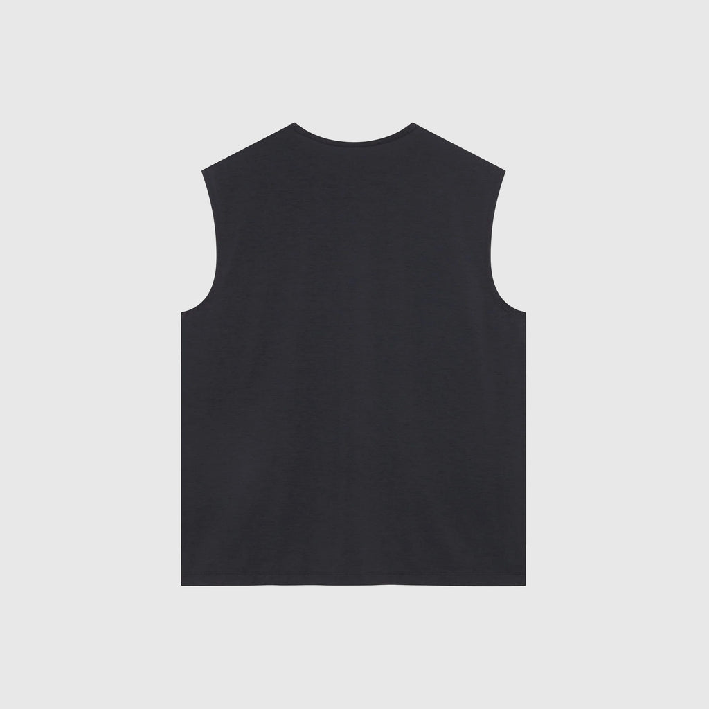 Acid Running Logo Tank - Graphite - Back