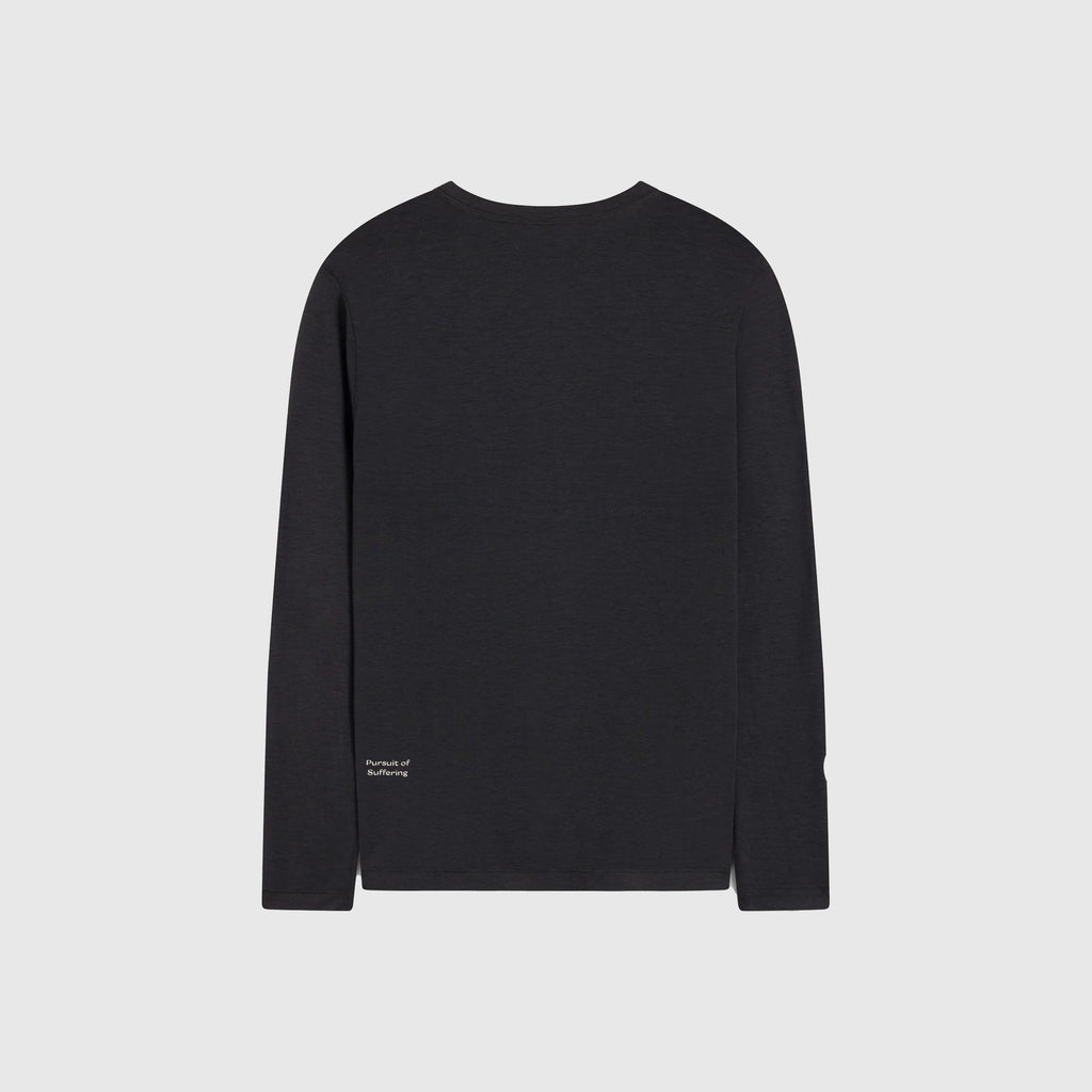 Acid Running Long Sleeve T-Shirt - Graphite - Back