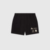 Acid Running Mens Race Unit Shorts - Black - Front