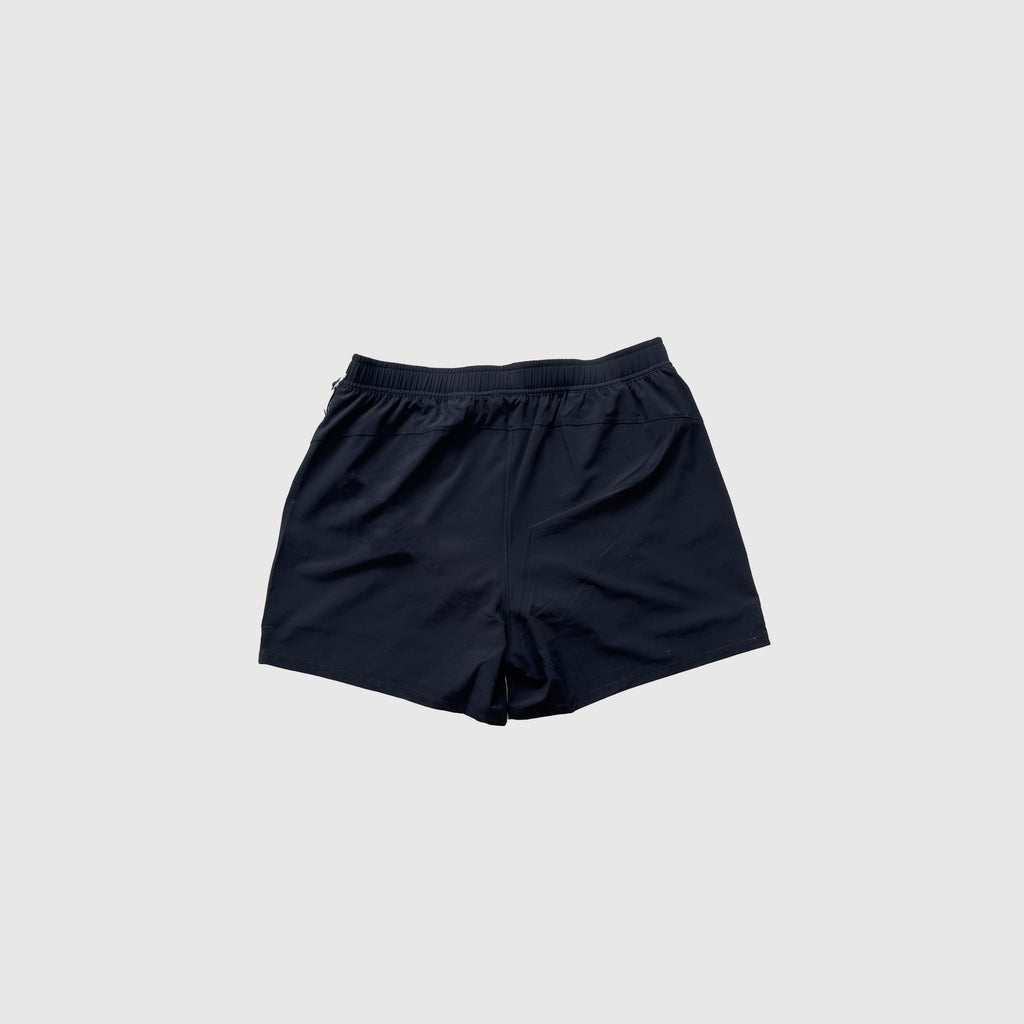Acid Running Mens Race Unit Shorts - Black - Back