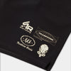 Acid Running Mens Race Unit Shorts - Black - Front Close Up