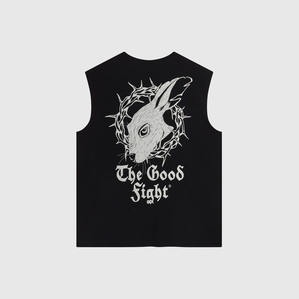 Acid Running The Good Fight Tank - Black - Back