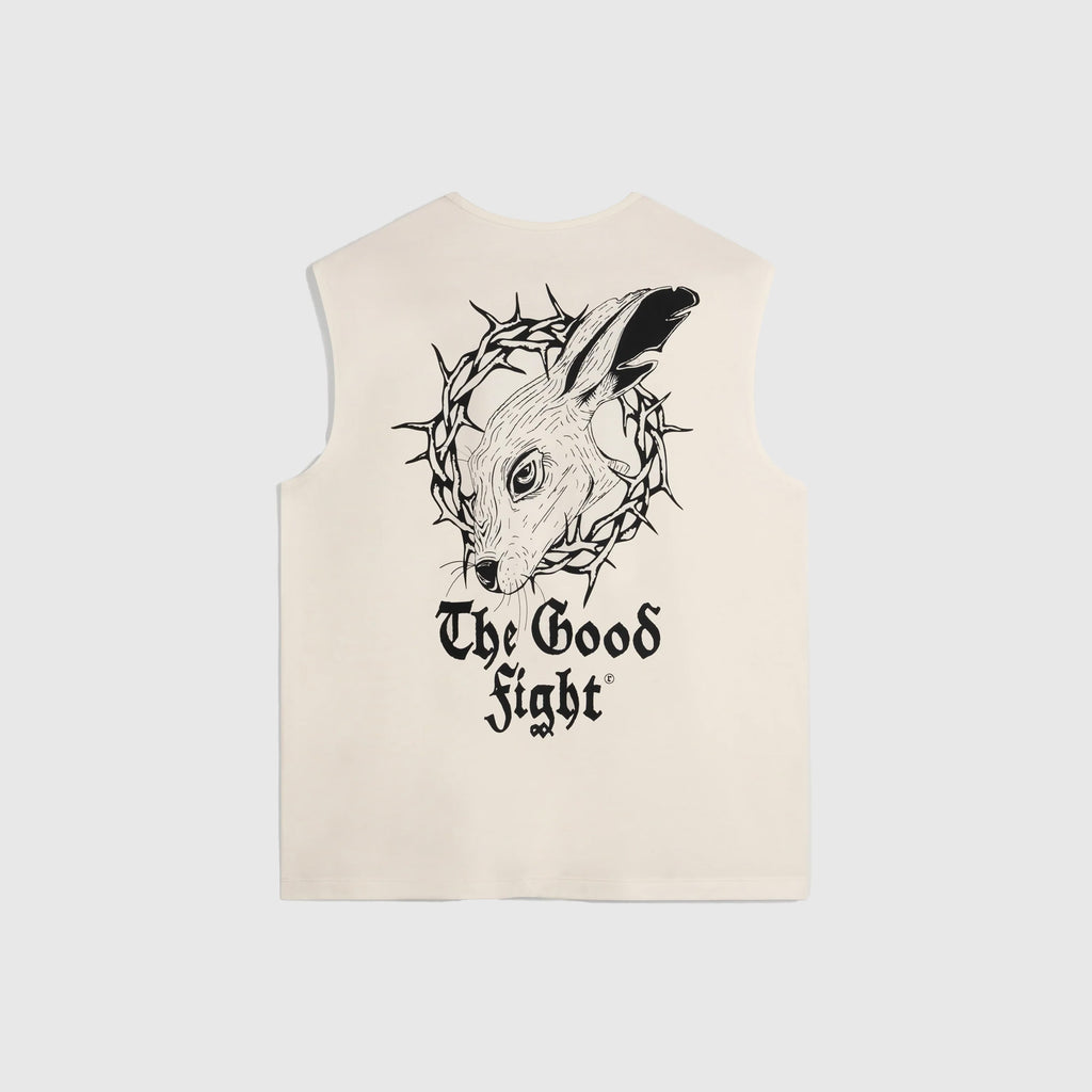 Acid Running The Good Fight Tank - Bone - Back