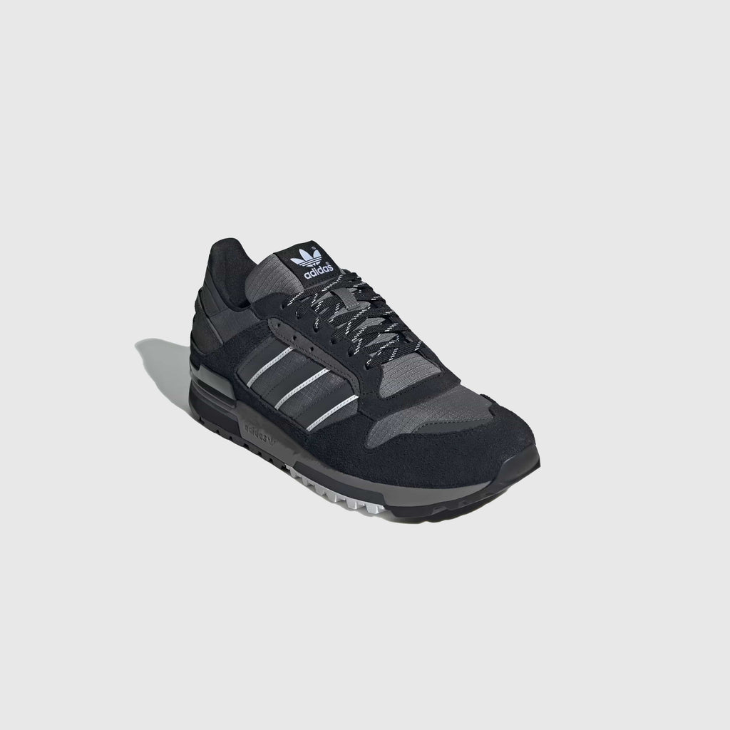 Adidas ZX 600 - Core Black / Grey Four / Grey Six Front