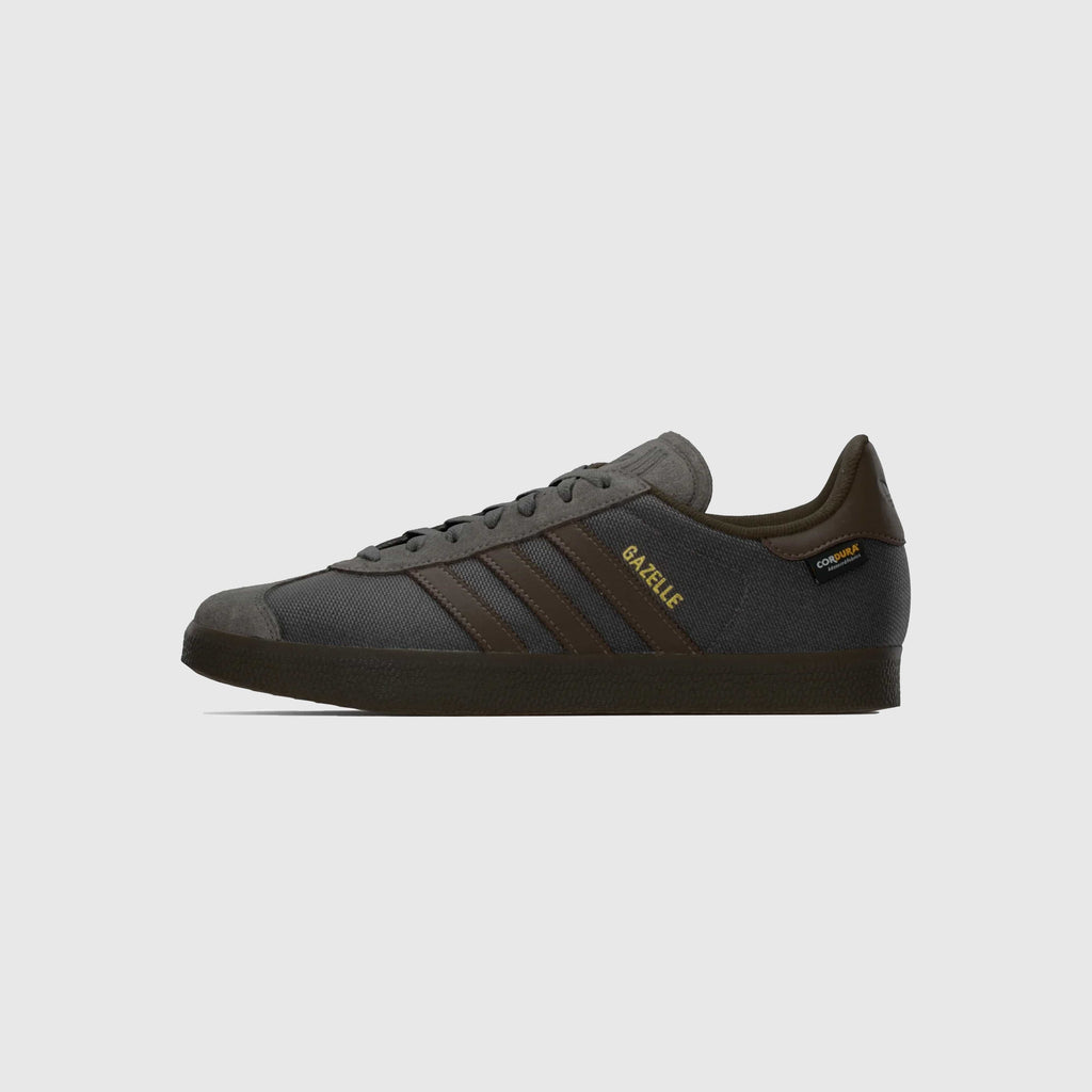 Adidas Gazelle - Charcoal / Brown / Deep Brown