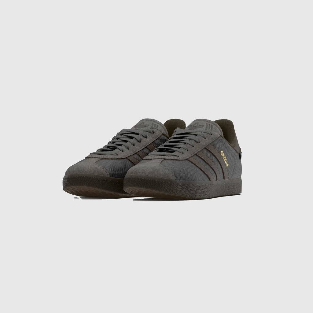 Adidas Gazelle - Charcoal / Brown / Deep Brown