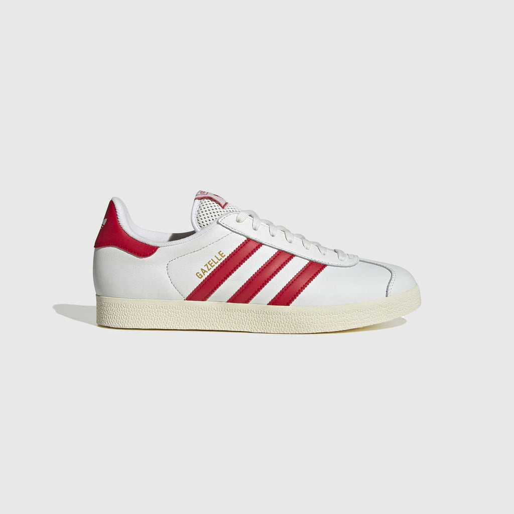 Adidas Gazelle - Core White / Better Scarlet / Crew White