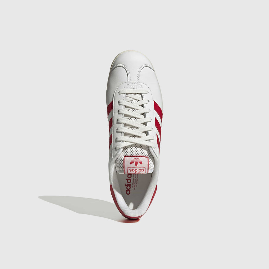 Adidas Gazelle - Core White / Better Scarlet / Crew White