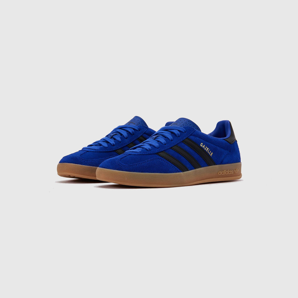 Adidas Gazelle Indoor - Lucid Blue / Core Black / Gold