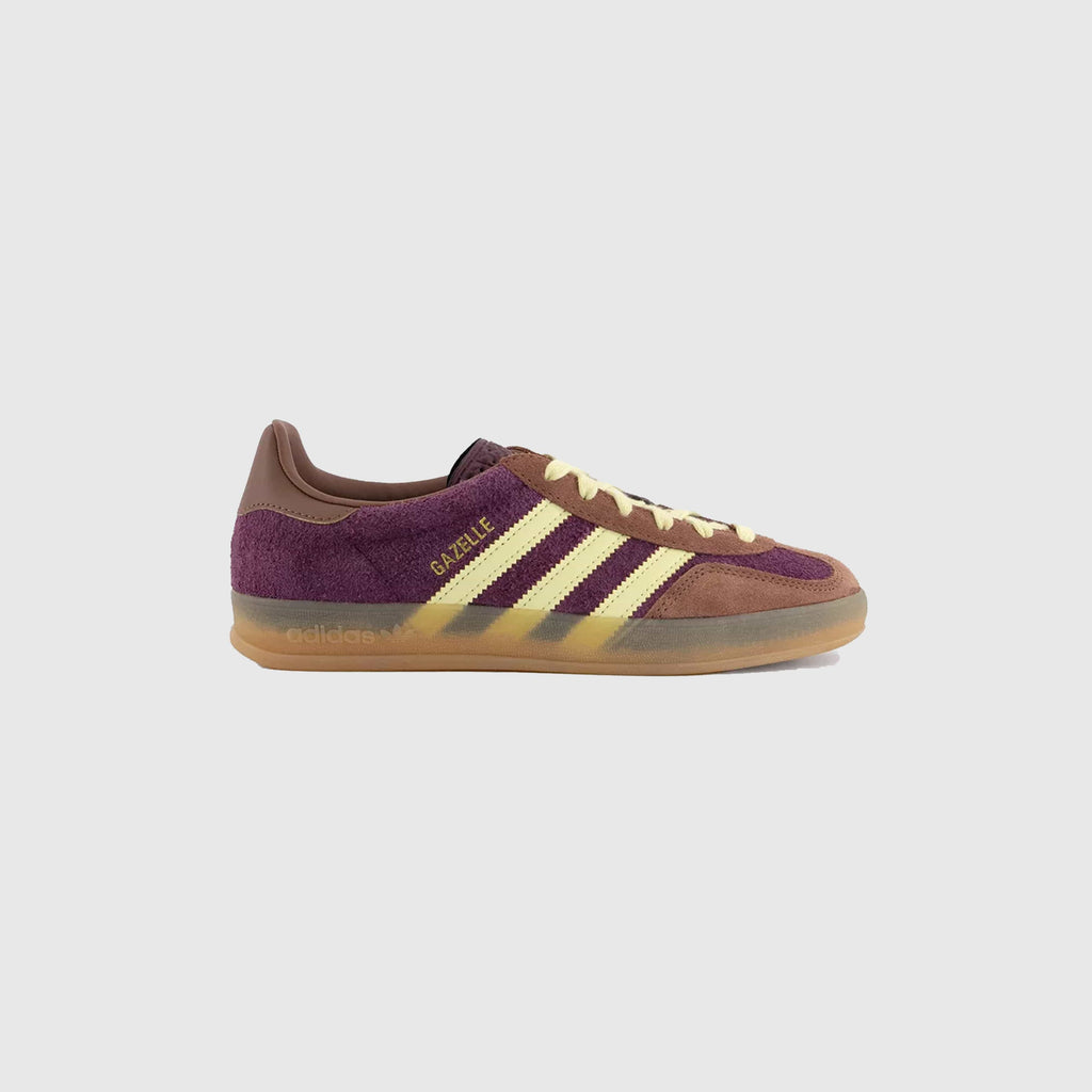 Adidas Gazelle Indoor - Maroon Almost Yellow