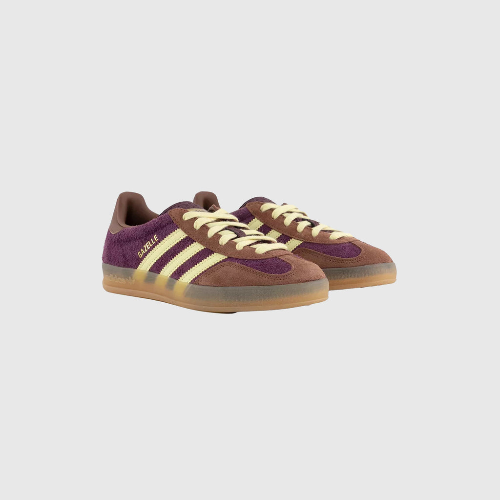 Adidas Gazelle Indoor - Maroon Almost Yellow