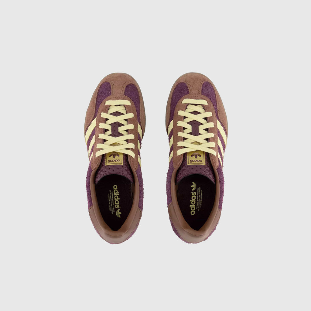 Adidas Gazelle Indoor - Maroon Almost Yellow