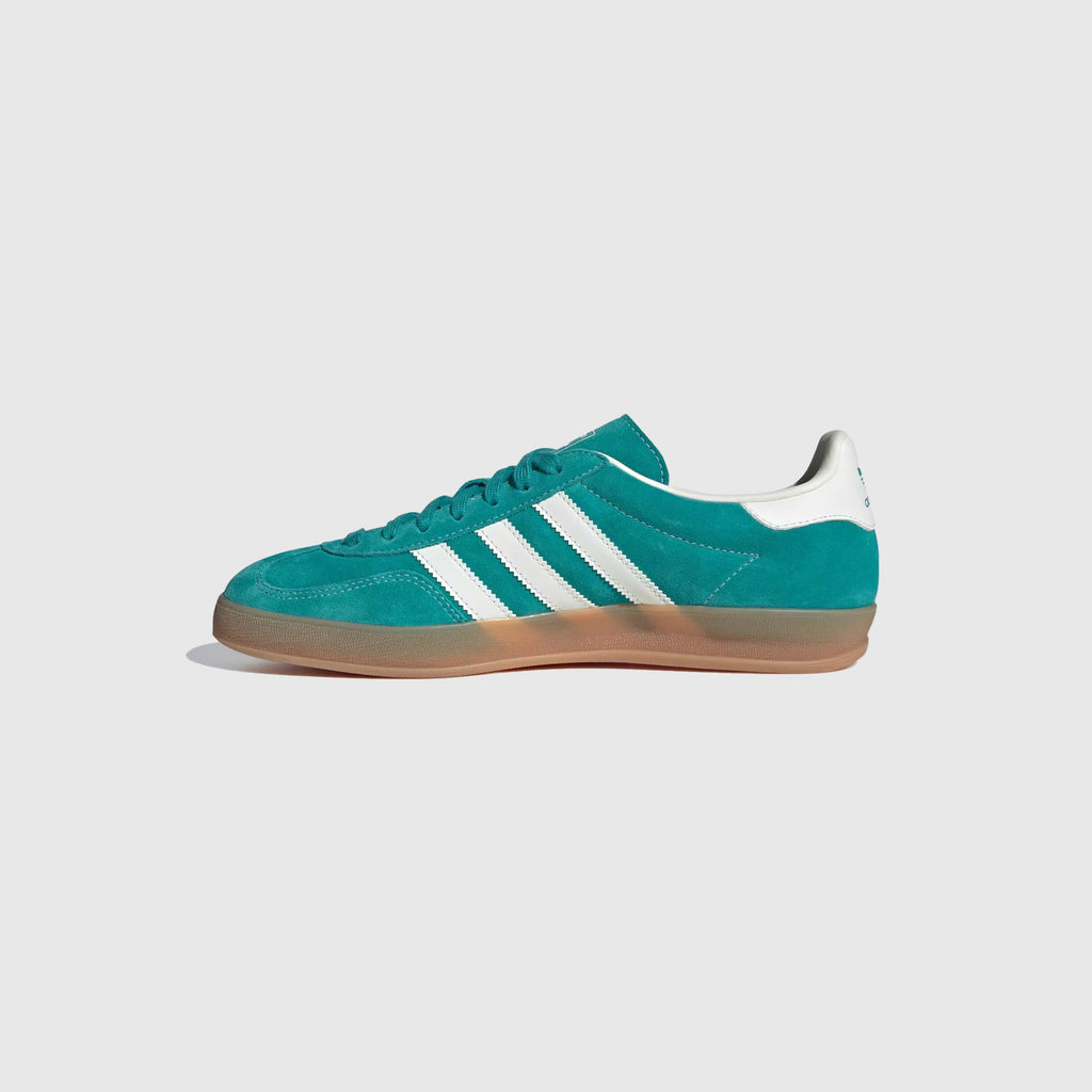 Adidas Gazelle Indoor - Pure Teal / Off White / Gold Metallic