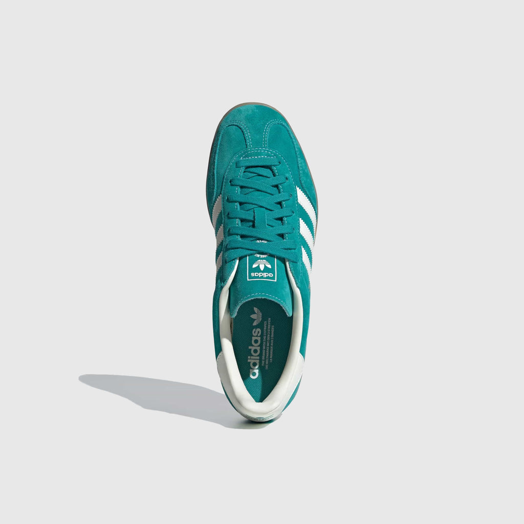 Adidas Gazelle Indoor - Pure Teal / Off White / Gold Metallic