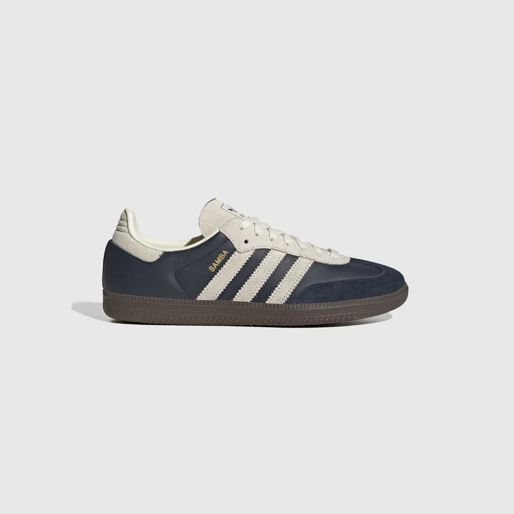 Adidas Samba OG - Aurora Ink / Cream White / Gum5