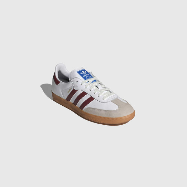 Adidas Samba OG - Cloud White / Collegiate Burgundy / Gum