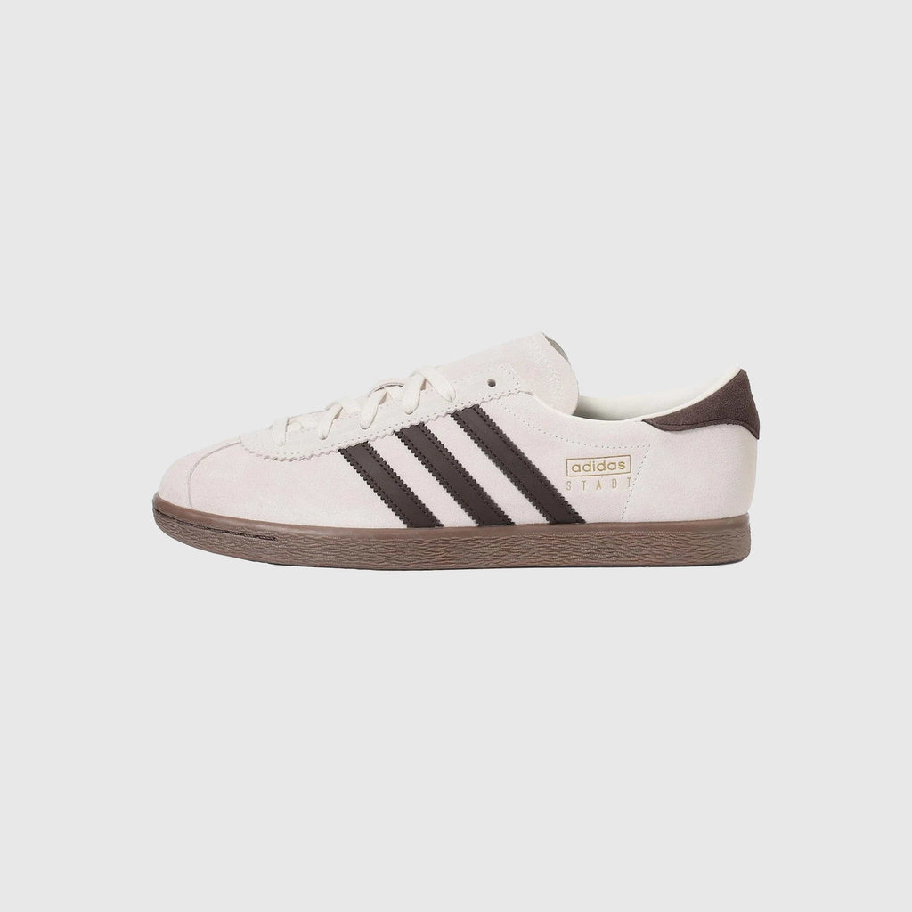 Adidas Stadt - Cloud White / Deep Brown / GUM5