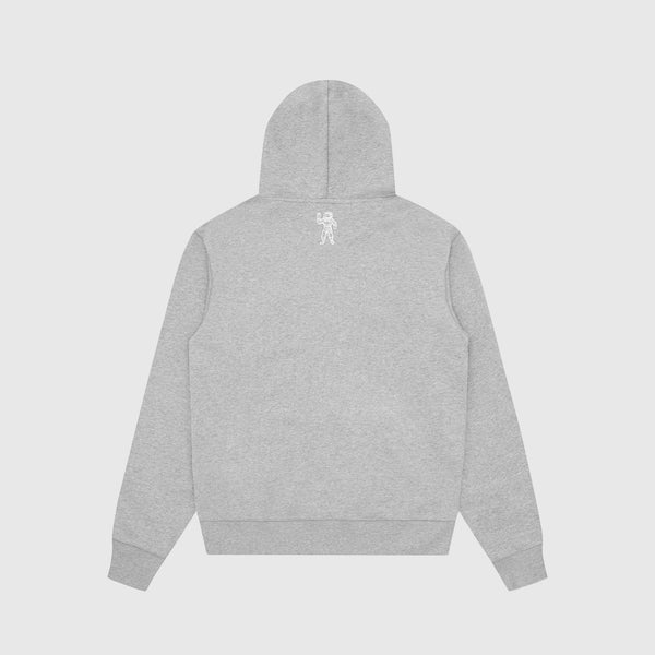 Billionaire Boys Club Small Arch Logo Popover Hood - Heather Grey - Back