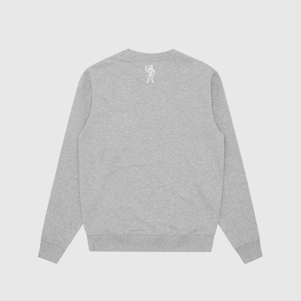 Billionaire Boys Club Small Arch Logo Crewneck - Heather Grey - Back