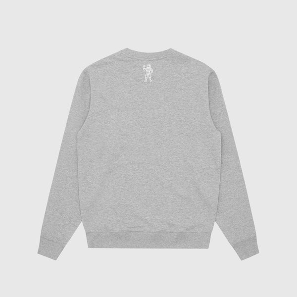 Billionaire Boys Club Small Arch Logo Crewneck - Heather Grey - Back