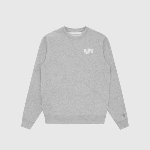 Billionaire Boys Club Small Arch Logo Crewneck - Heather Grey - Front