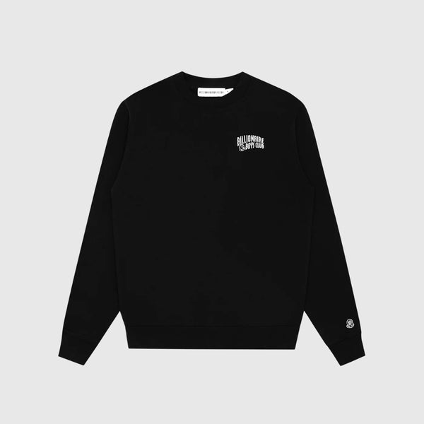 Billionaire Boys Club Small Arch Logo Crewneck - Black - Front