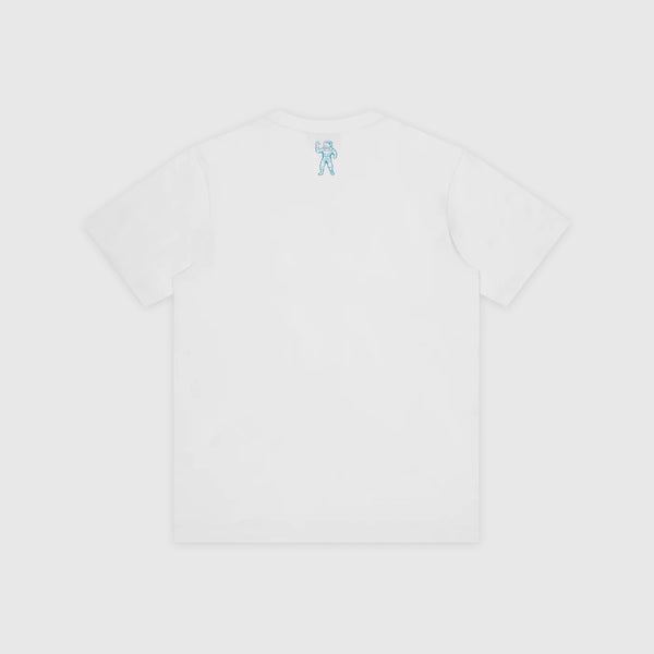 Billionaire Boys Club Small Arch Logo Highlight Tee - White / Blue - Back